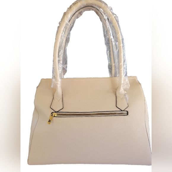 NWT London Fog Lt. Cream Women's Bag/Purse/Satchel 100yr Anniversary Edition - Picture 2 of 7